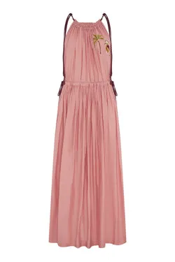 ZURI EMBELLISHED MIDI DRESS