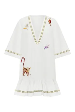 CAMELIA EMBELLISHED MINI DRESS
