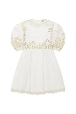 ROSEMARY EMBROIDERED MINI DRESS