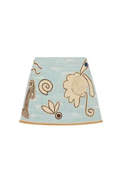 AZAR RAFFIA SKIRT