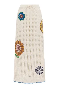 ELMA CREAM SKIRT EXCLUSIVE