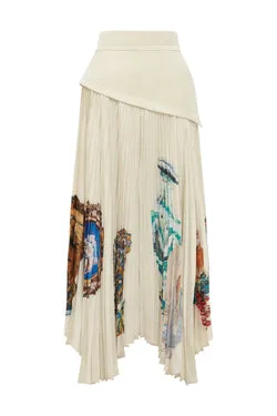 ORAZIO PLEATED SKIRT