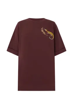 CAMELIA EMBROIDERED TEE