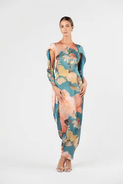 BACKLIT DRESS - LAGOON