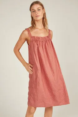 BEACHED DRESS - TAWNY