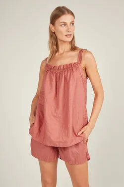BEACHED SINGLET - TAWNY