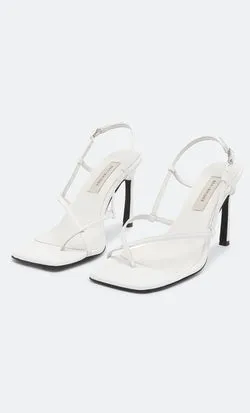 KATE HEEL - WHITE