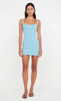 REINA MINI DRESS - SEA SPRAY