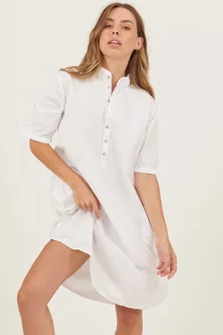 BIBO DRESS - BLANC