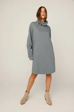 BIMAH SKIVVY DRESS - GREY MIST