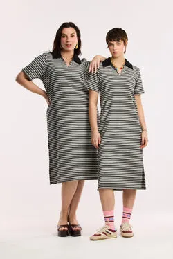 Traveller Rib Polo Dress