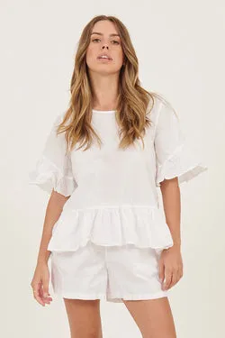 BOCCI SHORT - BLANC