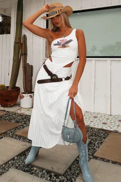 Breeze Maxi Skirt - White