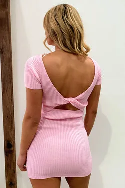 Celina Dress- Baby Pink