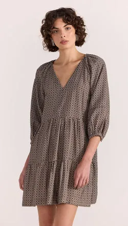 Calla Tiered Mini Dress