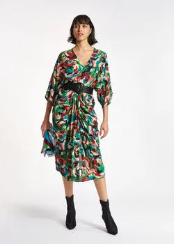 Cappuccino Dress (Blue)