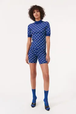 Cassia Knit (Harlequin Blue)