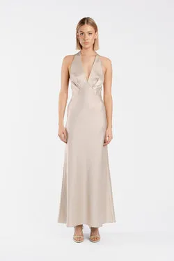 CLOE' DRESS IN OYSTER