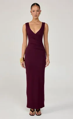 Cory Maxi Dress (Plum)