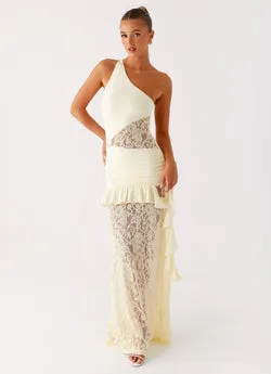 Benita Maxi Dress - Yellow