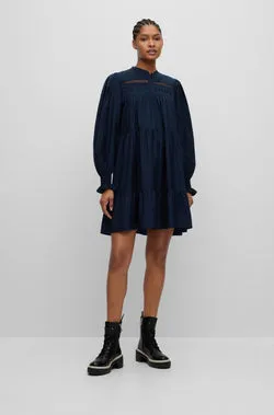 Dabaca Dress (Dark Blue)