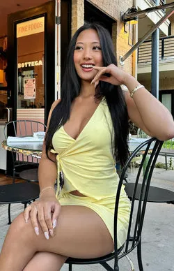 Day Dreams Yellow Mini Skirt