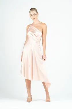 DEITY DRESS IN CANTALOUPE