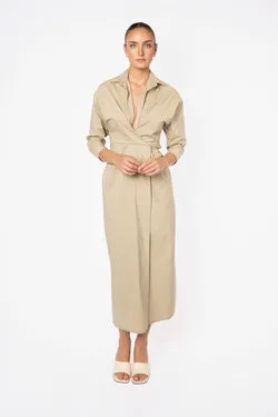 DILMA SHIRT DRESS - TEA