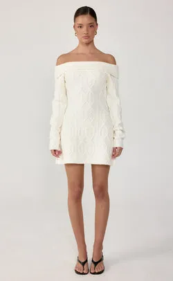 Doli Mini Dress (Off White)