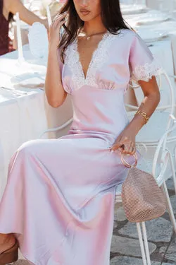Elston Maxi Dress - Purple