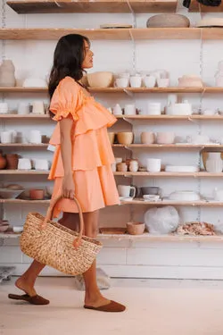 Naya Mini Dress - Coral