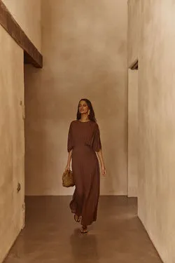 Eira Dress - Chocolate