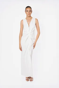 GAIA MAXI V2 IN IVORY CREPE