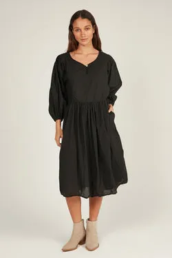 HALCYON DRESS - NOIR