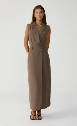 Highlights Maxi Dress (Oak)