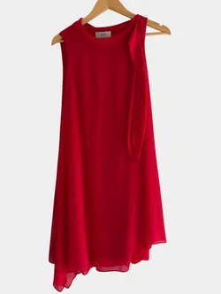 Reiss Red Sleeveless Dress — Size 10