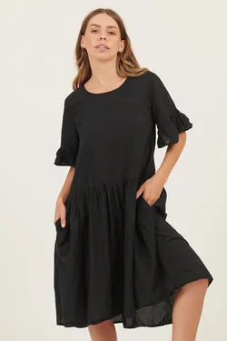 ITOK DRESS - NOIR