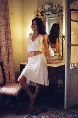 Jolene Skirt | White