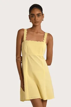 Karla Dress - Yellow