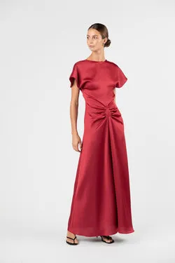 KIERA DRESS - VENETIAN RED