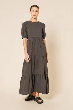 STELLA POPLIN MAXI DRESS