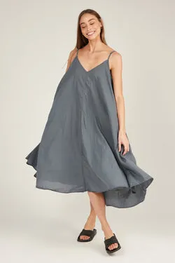 LOURVE SUNDRESS - CHARCOAL