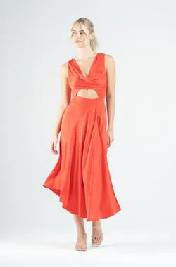 MARNI DRESS IN ROSSO