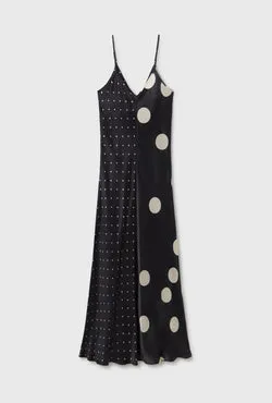 Two-Tone Dress Polka Mix
