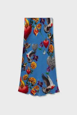 Long Bias Cut Skirt Dearly Beloved Mirage