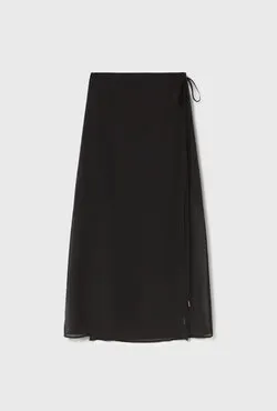 Wrap Skirt Black