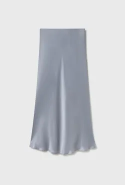 Long Bias Cut Skirt Storm