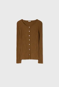 Ribbed Cardigan Drought