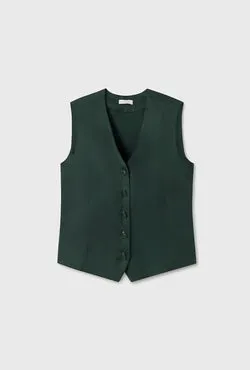 Twill Vest Scarab
