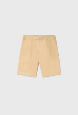 Organza Boxer Shorts Beige